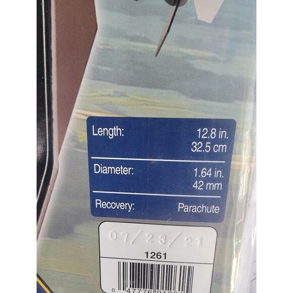 BABY BERTHA ESTES SKILL Intermediate MODEL ROCKET NEW 1261 - Picture 4 of 7